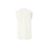 Li Ning Bad Five Letter Round Neck Comfortable Breathable Versatile Sleeveless Vest Men Tops Off-White AVSV177-1