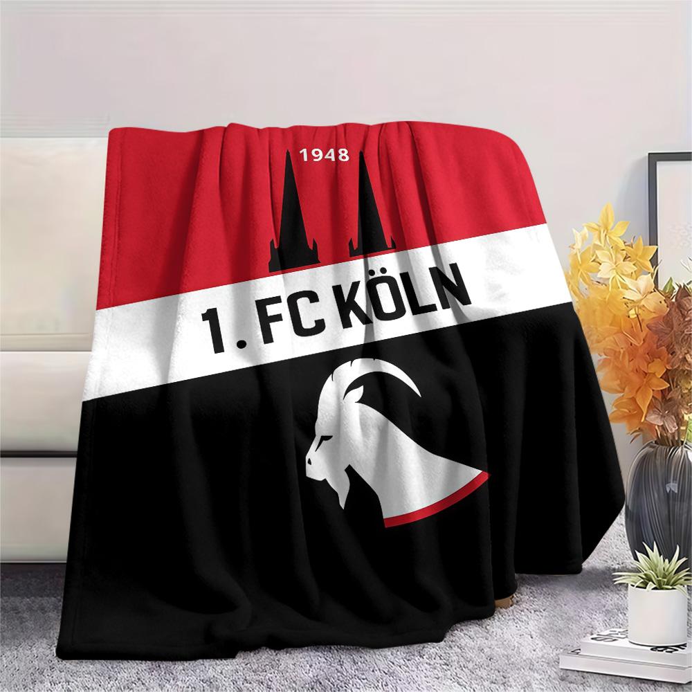 1. FC Köln Flannel Blanket, High quality Comfortable for All Seasons, Home Decor, Warmth and Comfort