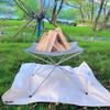 Rusts Resistant Outdoor Camping Grills Stainless Steel Fire Pit Multifunctional For Hiking Backpacking Durability