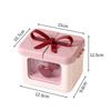 Bowknot Lipstick Storage Box Dressing Table Cosmetics Storage Box Dormitory Lip Glaze Nail Polish Dustproof Exquisite With Cover