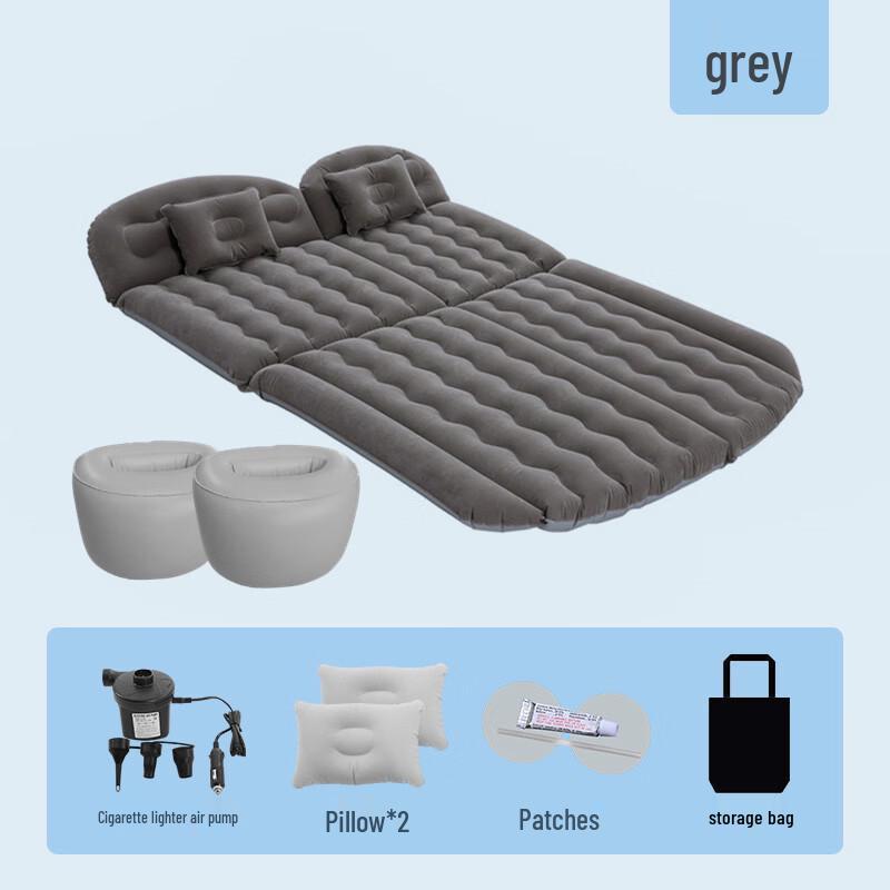 OEINGOEING Inflatable Car Travel Bed Air Mattress