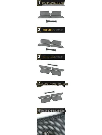 Radiator Protection Net Cover for Dongfeng Fengguang 21 580 Star Edition