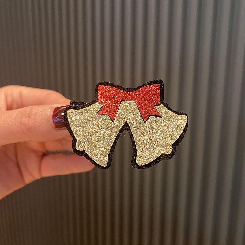 Christmas Hair Clips for Kids: Cute Cartoon Side Clips for Baby and Little Girl Hair Accessories