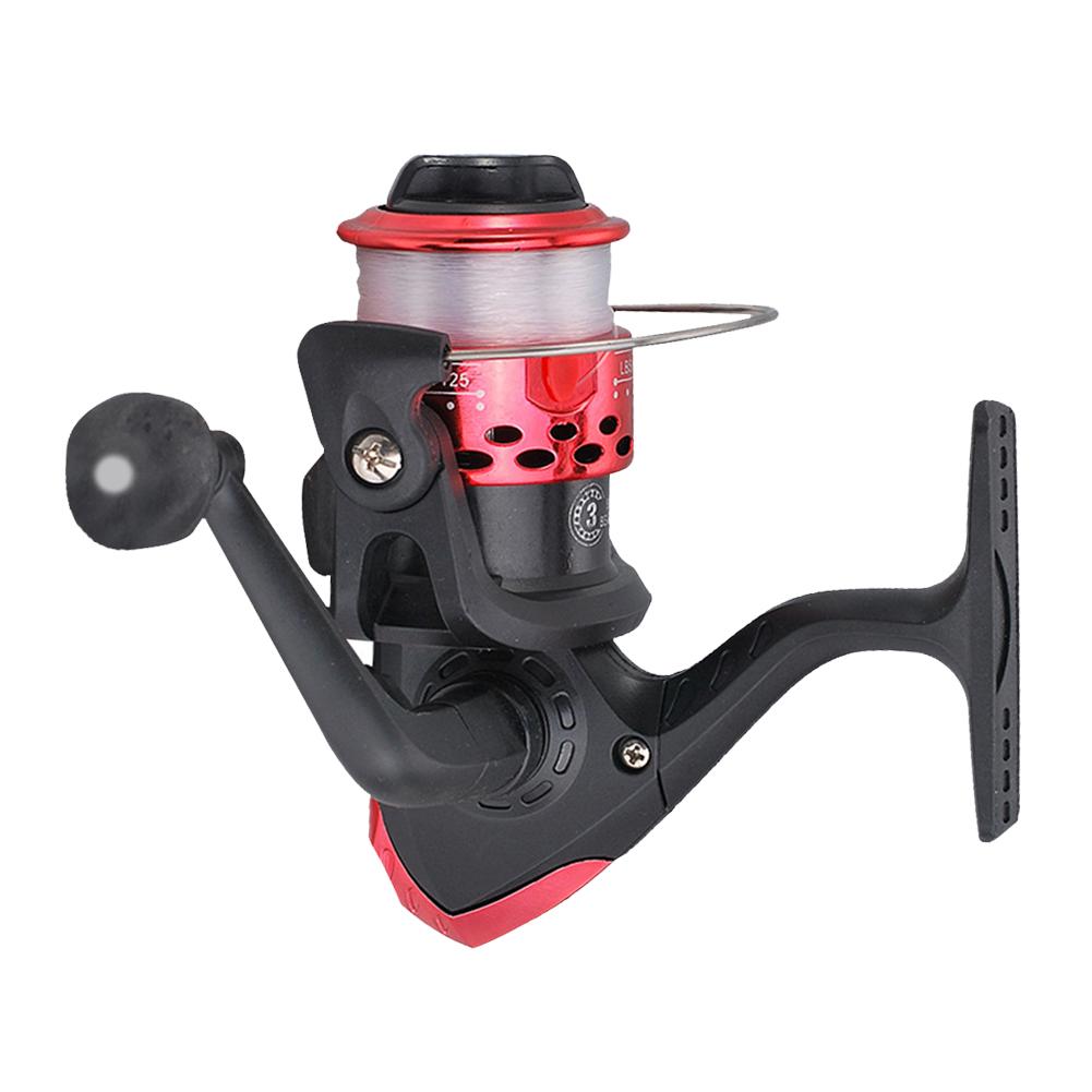 

Raft Fishing Reel3BB 5.1/1 Gear Ratio Spinning Freshwater Fishing Reel with Spool Wire Cup Wheel Fish Accessories червоний