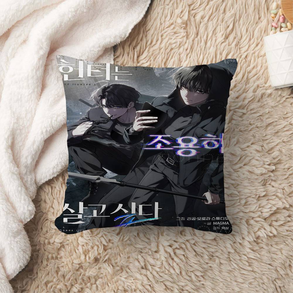 The HHunters Gonna Lay Now Bl Pillow Gift Home Office Decoration Bedroom Sofa Car Cushion Cover case x 40x40cm