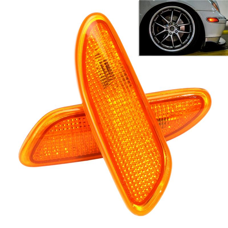 Marker In Bumper Turn Signal Light for Mercedes-Benz C-Class W203 2001-2007 Side Light Turn Signal Replacement Left Right Side