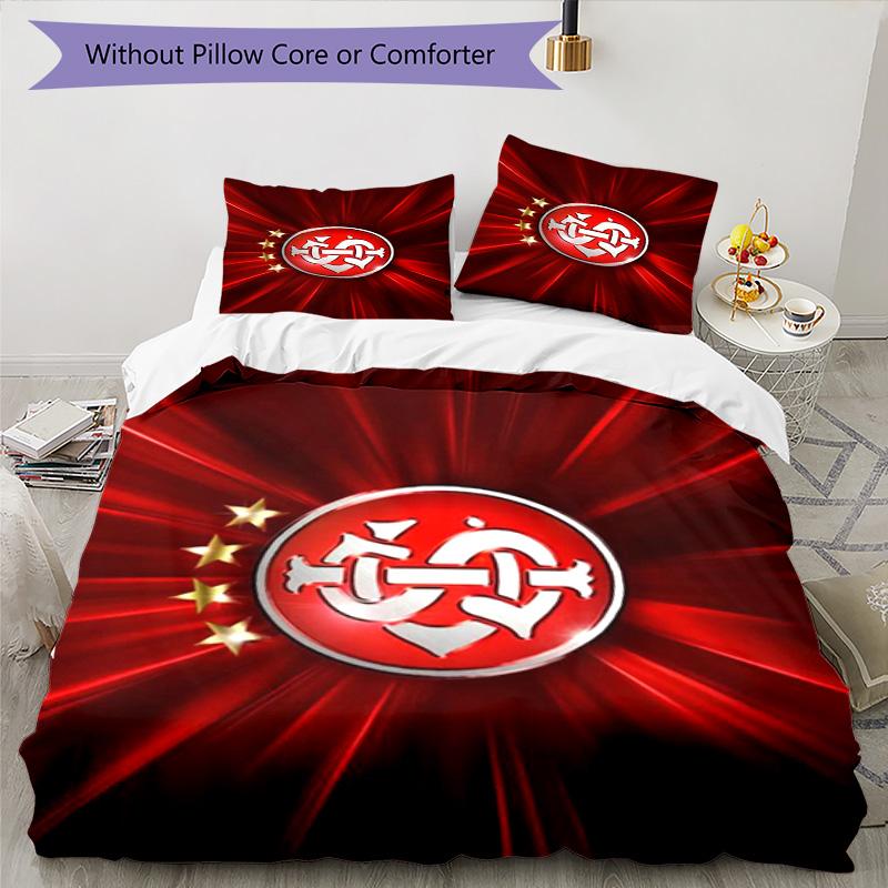 SC Internacional1 Printed Pattern Duvet Cover Set – includes 1 duvet cover and 2 matching pillowcases Bedroom decor Christmas gifts