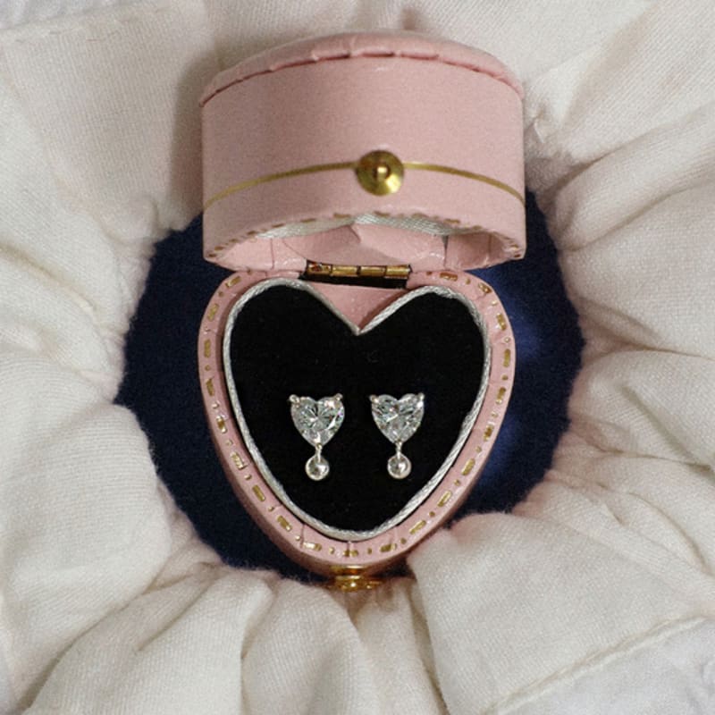 Pacipick Cube Heart Earrring