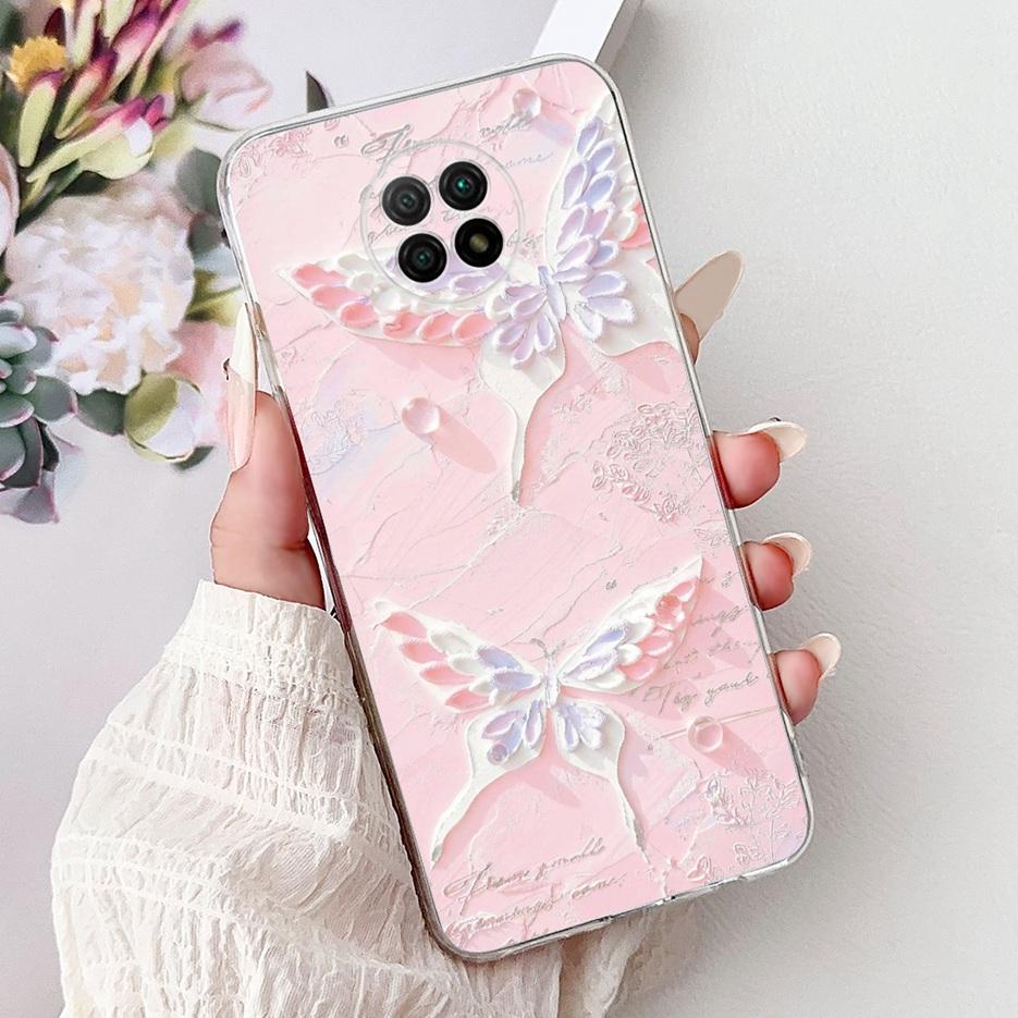 For Xiaomi Redmi Note 9 5G Case Note 9T Cute Painted Cover Soft Silicone Phone Case For Redmi Note 9T Note9 5G Back Cover Fundas