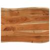 VidaXL Table Top 90x60x2.5 Cm Rectangular Solid Acacia Wood, Rectangular Table Top, Table Top At 370621