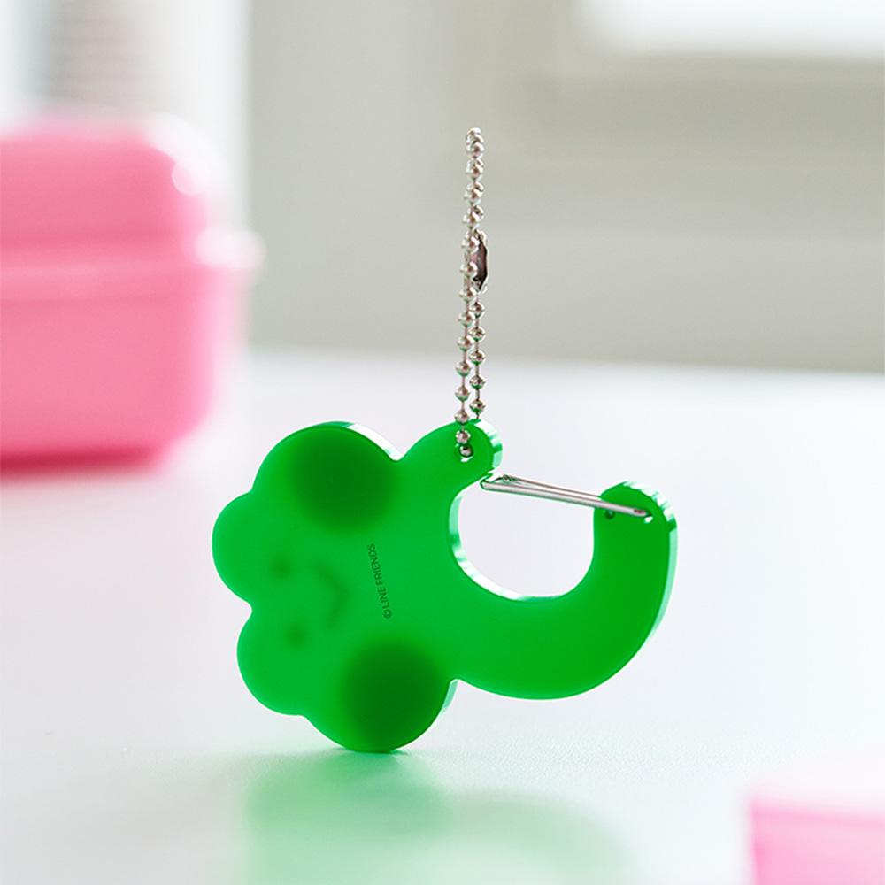 LINE FRIENDS Minini Stay With Lenini Carabiner