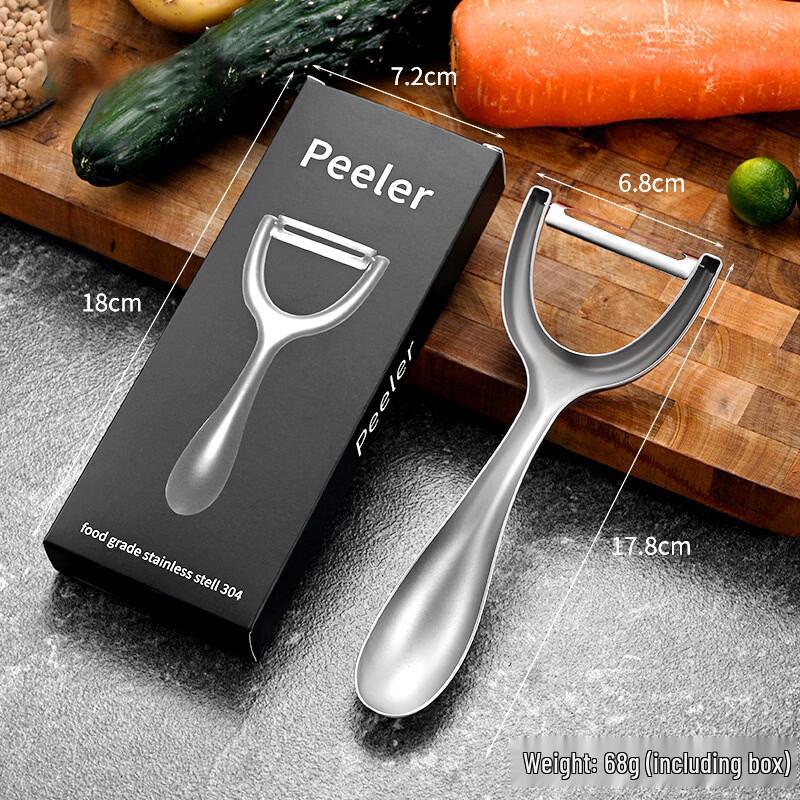 ZISIZ Triangular 304 Stainless Steel Peeler Set