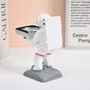Creative Astronaut Support Bracket Cartoon Space Man Support Bracket Resin Artwork