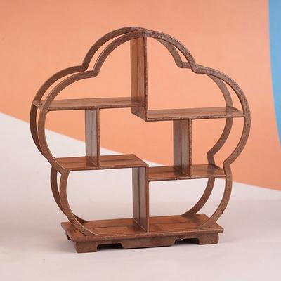 1:12 Dollhouse Miniature Bogu Empty Shelf Mini Display Stand Storage Rack Model Home Decor Toy Doll House Accessories