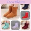 Premium Winter Snow Boots For Men And Women With Cozy Synthetic Fur Lining And Sturdy Cowhide Upper