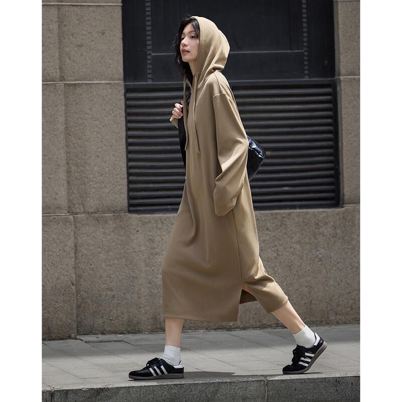 Demana A-Line Slit Hem Long Skirt M