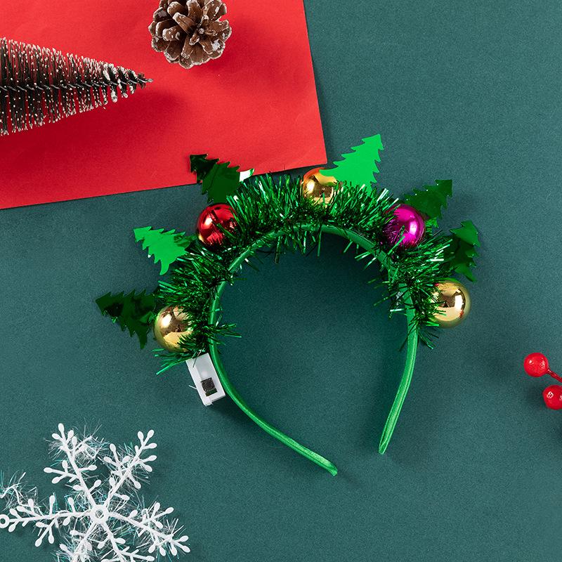Luminous Christmas Antler Headband for Children & Adults