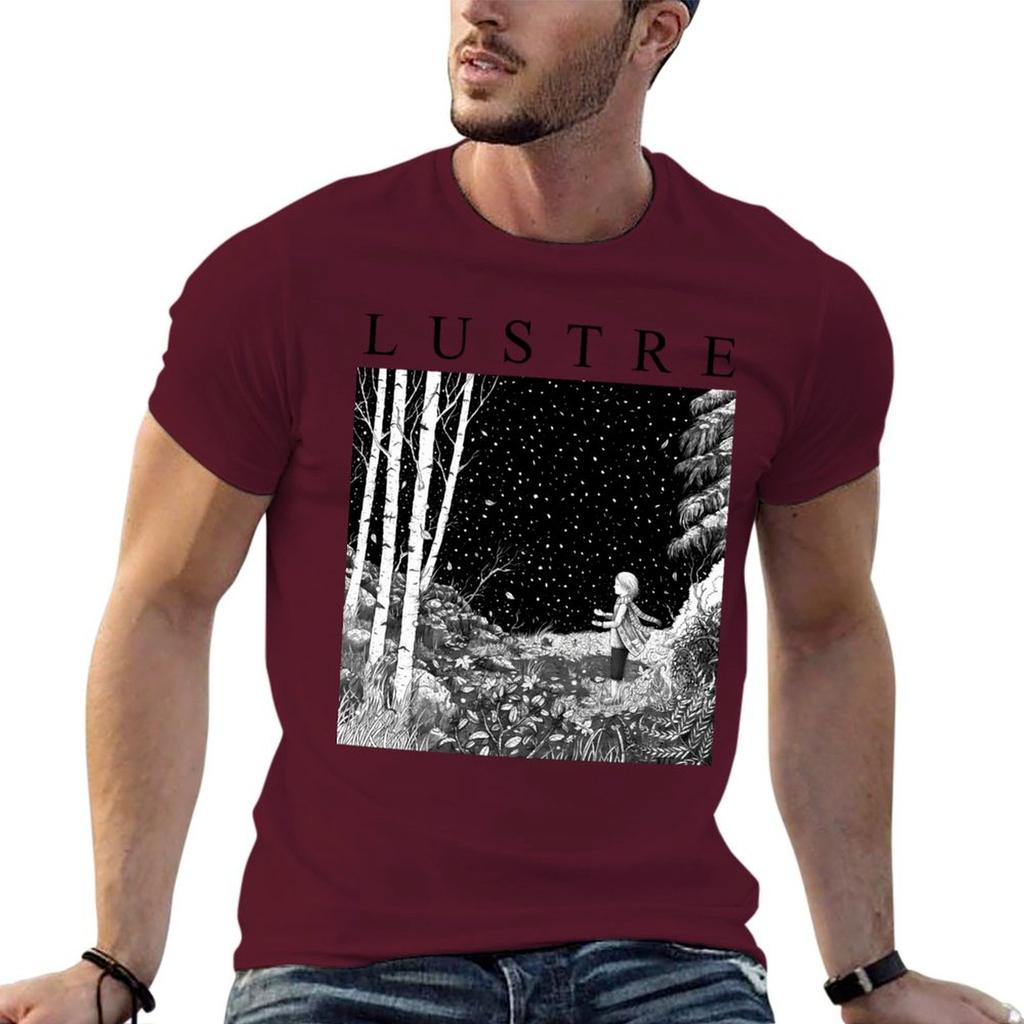 Lustre Black Metal Dsbm Band T-Shirt Plain Plus Sizes Graphic T Shirt Vintage Graphic T Shirts Plain White T Shirts Men