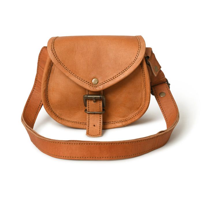 

leather Crossbody Sling Bag 9 x 7 x 2 in
