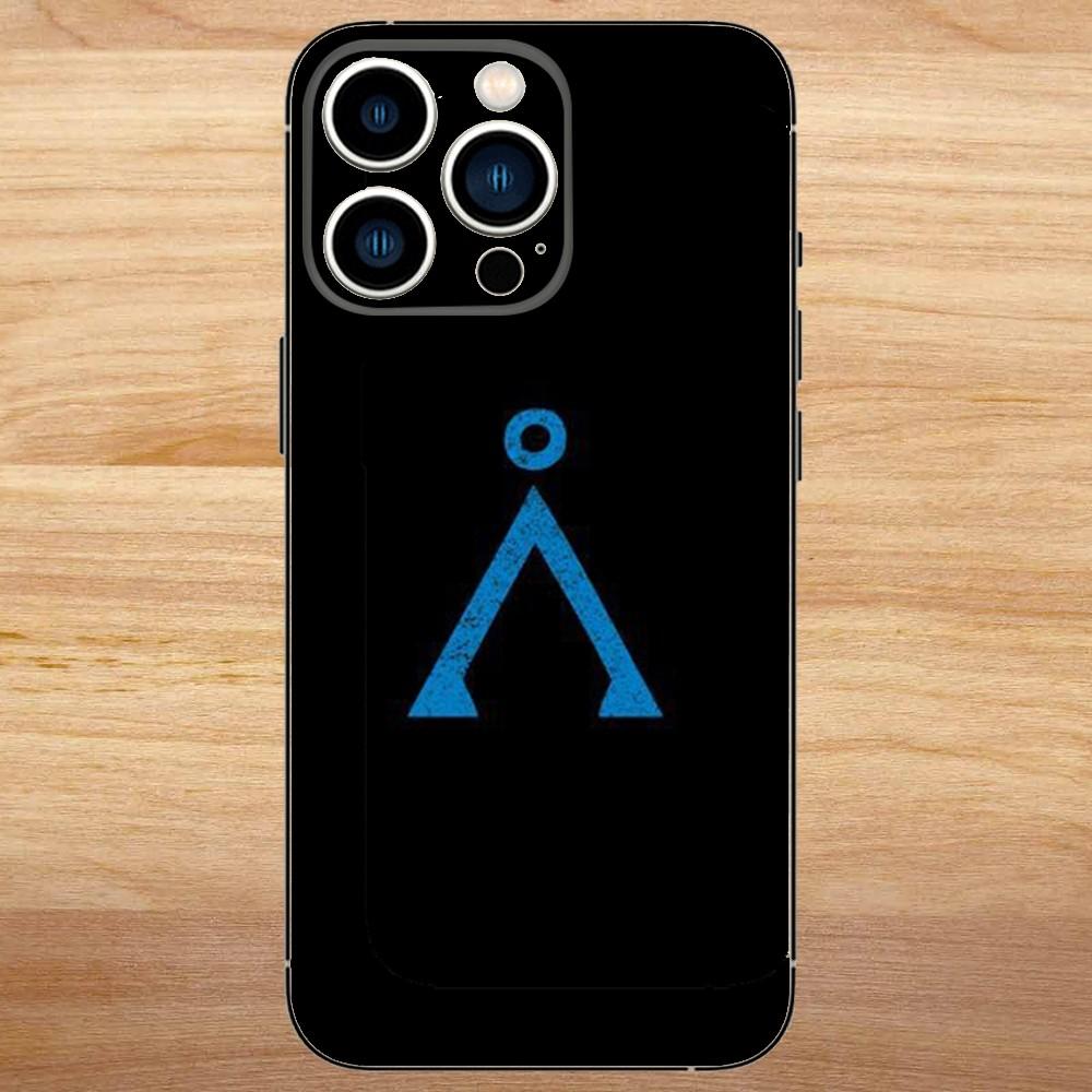 Stargate Atlantis Phone Case For iPhone15,14,13,12,11,Pro,Max,Plus,Mini,X,XS,XR,8,7,6,S,Plus,SE Soft Black Case