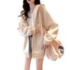 Rabbit Plus [coco Plaza] Women's Zip-Up Hoodie, Size, Fall/Winter/Spring (JP, Alphabet, M, Ivory)