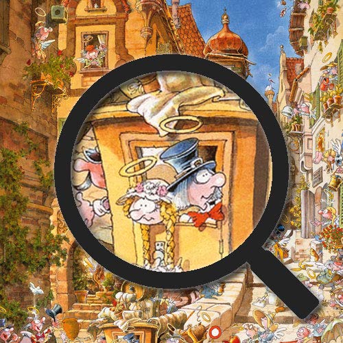 1000 Teile HEYE Puzzle 29874 Michael Ryba Romantische Stadt am Tag,