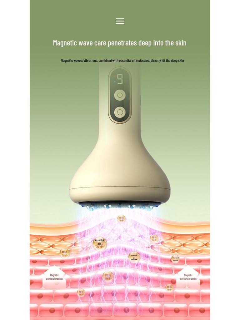 Xinbailu Smart Electric Cupping Massager with Heat and Negative Pressure Therapy