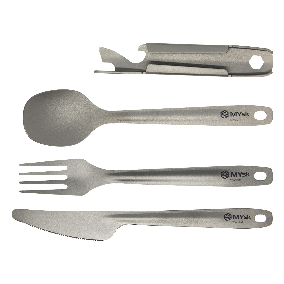 

MYsk Titanium Multi Cutlery Set сірий колір