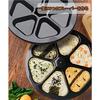 TerraShine Onigiri Mold, 6-Cavity Triangular Sushi Mold Kit, Rice Ball Maker, Rice Ball Maker, Non-Stick, Easy, Convenient, Quick and Easy to Make, fo