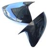 For Skoda Oktavia Mk3 2013 - 2020 Batman Bat Mirror Cover Glossy Black Mirror Cover Right Left 2 Piece Auto Mirror Accessory