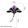Modern Minimalist Style Colorful Triangular Kite For Children And Adults