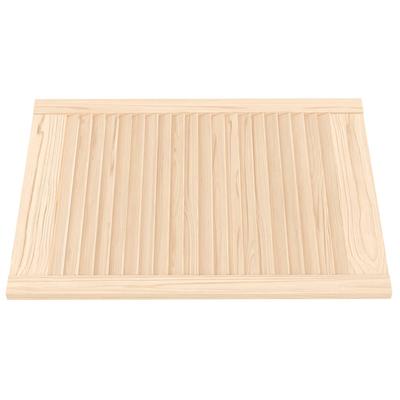 Slatted Design Cabinet Door 69 X 49.4 Cm Solid Pine Wood