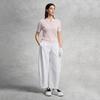FILA Golf Series Fashion Simple Sports Golf Versatile Loose Woven Casual Pants Women bottoms Jade-White A11W625815FWT