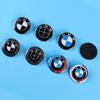 2Pcs 74mm 82mm Car Front Hood Emblem Bonnet Logo Rear Trunk Badge For BMW M E90 E46 F10 F30 E39 E36 E46 F20 G20 G30 X1 X2 X3 X5
