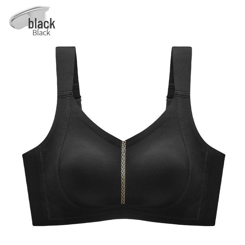 High Elastic Seamless Plus Size Wire-Free Bra with Bunny Ears