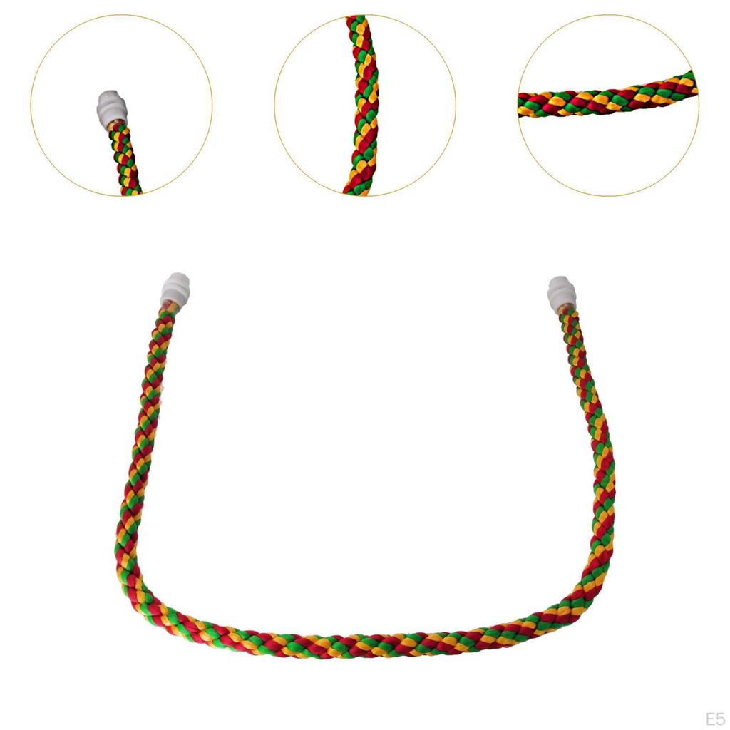 Vogelkäfigspielzeug mit Baumwollseil, Kletterstange für Wellensittiche und Nymphensittiche