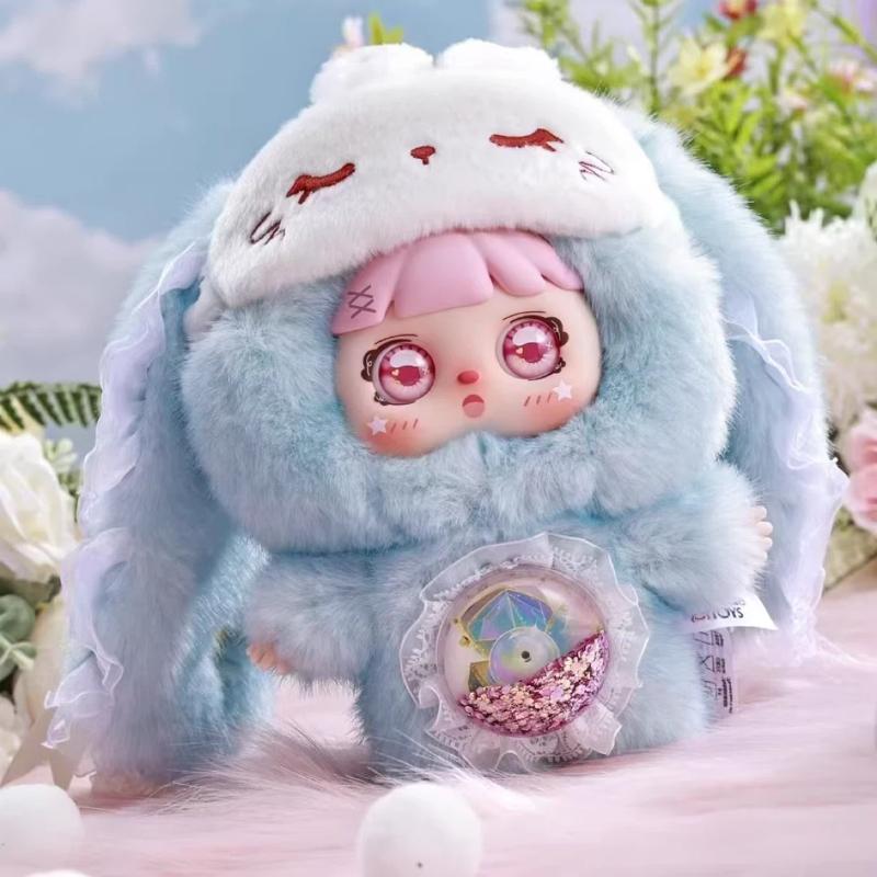 Mocici Sweet Bunny Magic Secret Series Plush Blind Box Doll Bunny Figurine Keychain Decoration Gift For Kids Girls