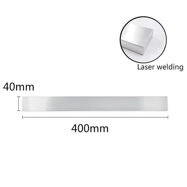 Knivställ i rostfritt stål, organizeringslist, stark magnetisk knivhållare, väggmontering, köksbar, förvaring, kökstillbehör