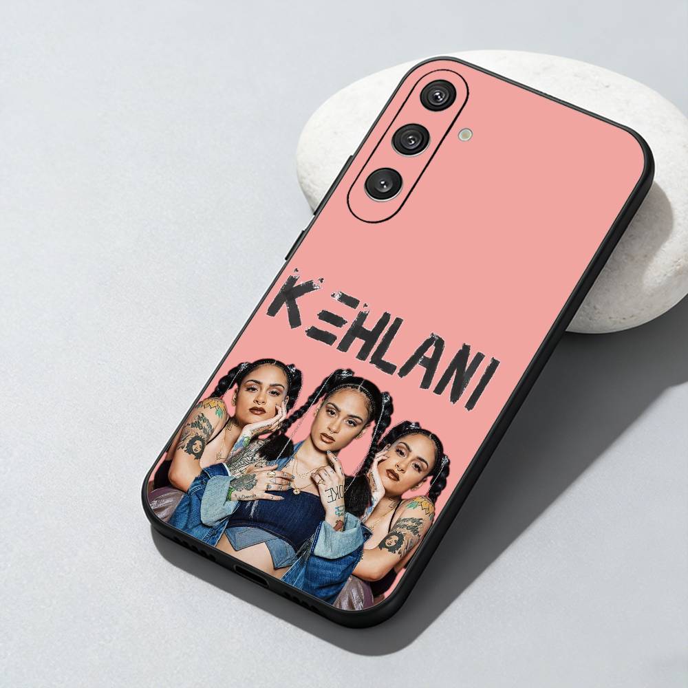 Singer K-Kehlani P-Parrish Print Phone Case For Samsung Galaxy A73,A72,A71,A70,A52,A51 Others Soft Black Cover