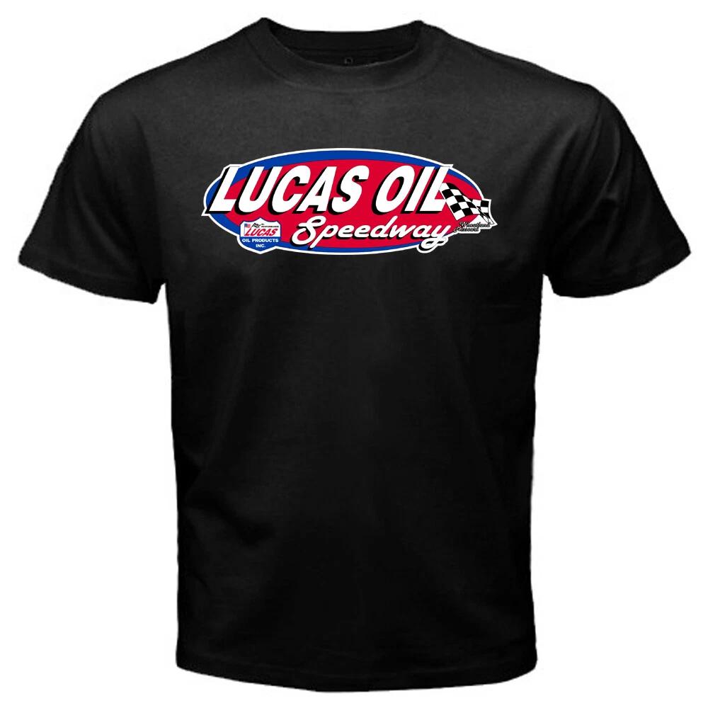Lucas Oil Speedway Racing Men s Black Size S to 5XL S