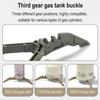 Outdoor Folding Gas Tank Stand Three-legged Stable Stand Long Gas Cylinder Flat Gas Tank Gas Portable And Simple Universal Base
