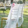 Artificial Chair Back Flower Never Wither Rose For Wedding Party Ceremony Reception Banquet Decor