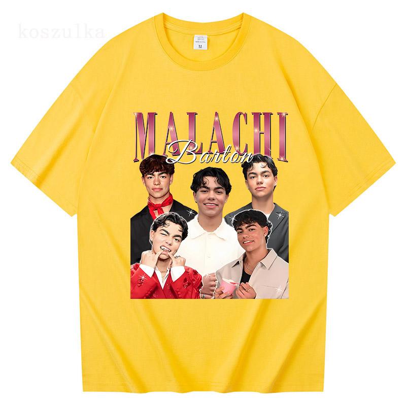 

Malachi Barton T Shirts Unisex TShirt Fashion Casual Tshirt Printed Short Sleeve Tees Summer Aesthetic Graphic Cotton Clothes 4XL