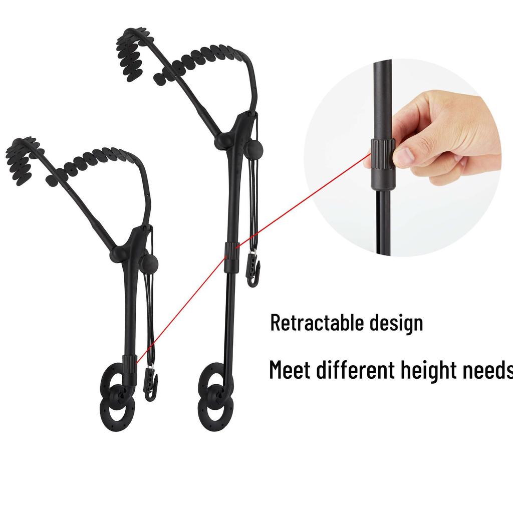 Saxophone Support: Double Shoulder Neck Strap for Alto, Tenor, and Soprano - Swiss Style