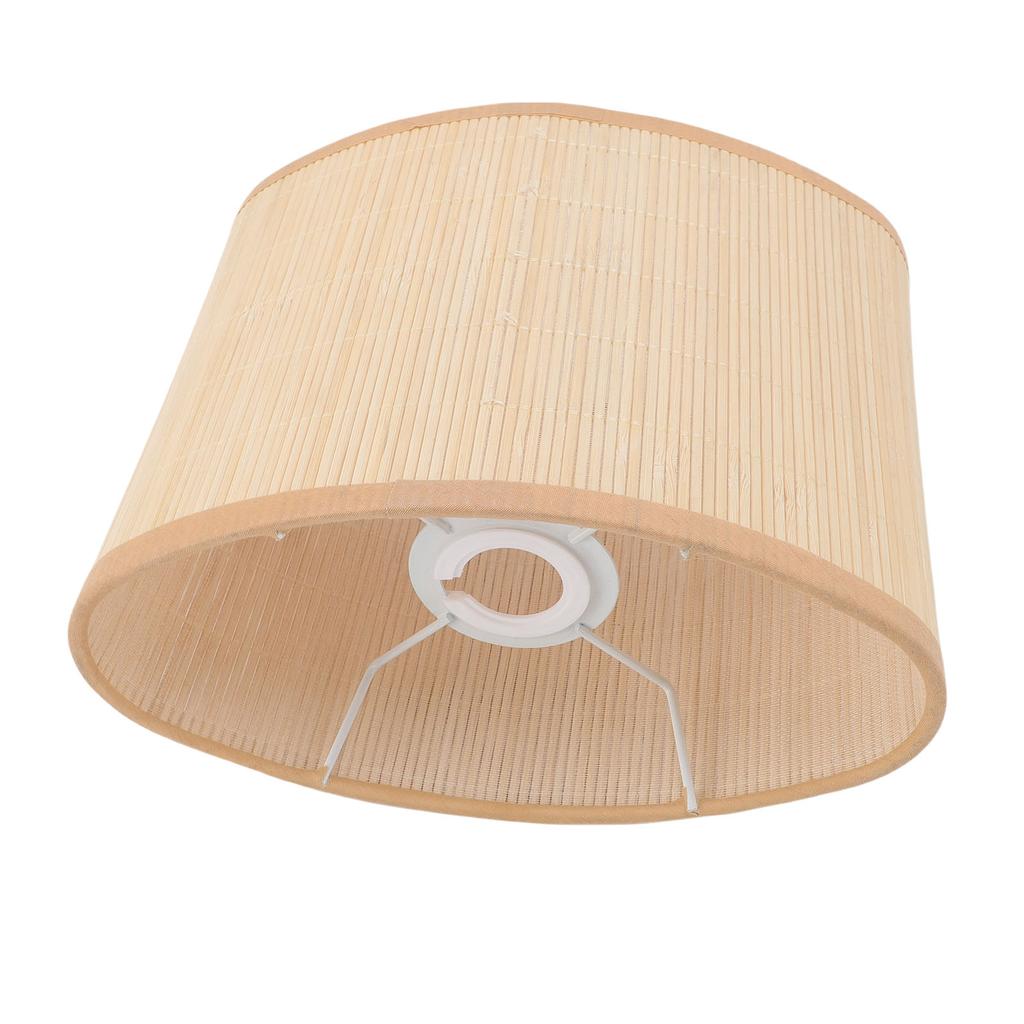 Oval Boho Lamp Shade E27 E14 Lampshade Replaceable Accessory for Pendant Light Floor Lamp