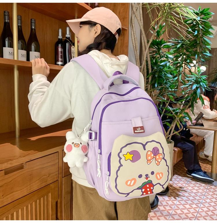 2025 Podzimní Módní Roztomilý Kreslený Školní Batoh s Velkou Kapacitou