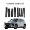 Zeekr 8X Door Sill Strips: Carbon Fiber ABS Interior/Exterior Car Mod Accessories for 26 Models
