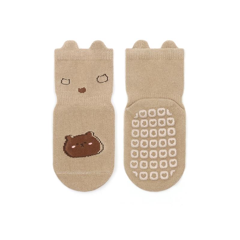 Kids Non-Slip Socks Cute Cartoon Pattern Toddler Boys Girls Children's Floor Socks Comfortable Cotton Socks for Infant Newborn