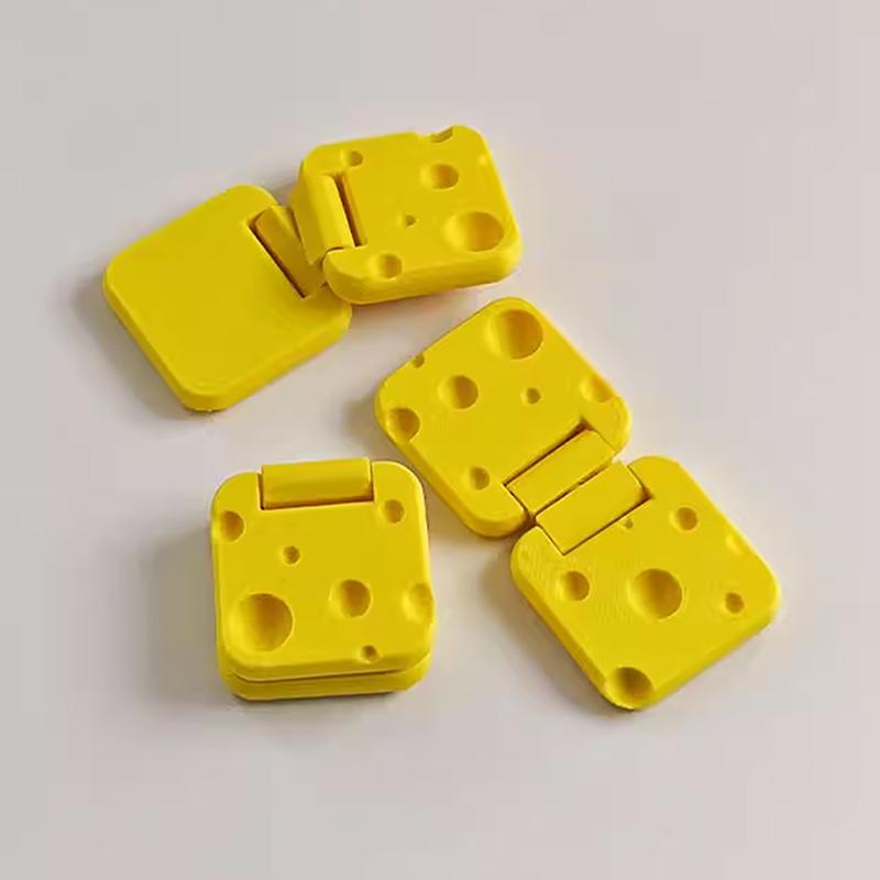 1/3Pcs Cheese Slider Pocket Size Fidget Toy Smooth Slide Flip Spin Stress Relief For Adults
