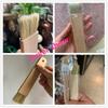 1pc/2pcs Household Kitchen Brush Barbecue Oil Brush Round Handle Bristle Brushes Flat Pastry Baking Brush Kitchen Cooking Brush